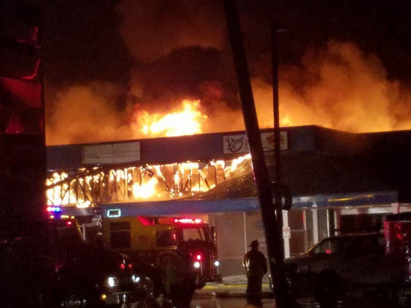 Lake Station fire